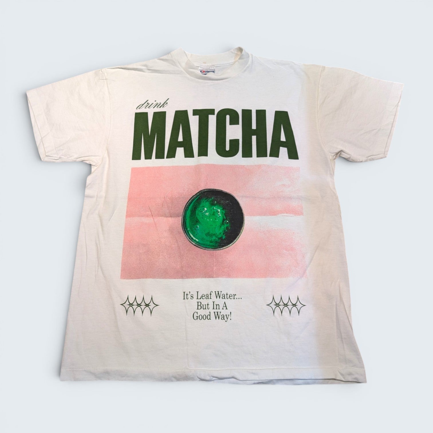 Drink Matcha Reprint Tee - XL