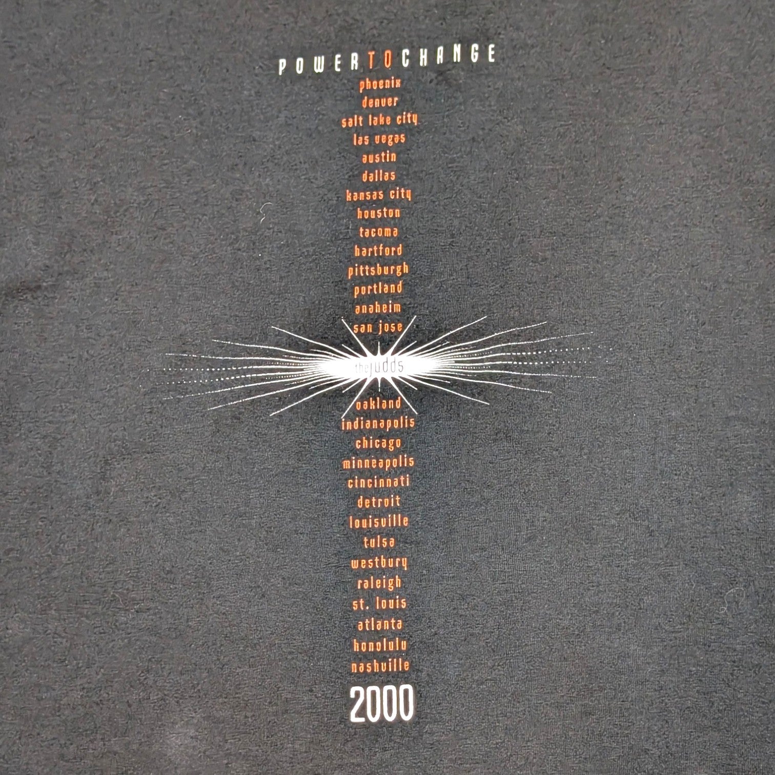 The Judd's 1999 Tour Tee - L