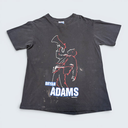 Bryan Adams 1991 Tour Tee - L – Vintage T-Shirt, STOXX THRIFT & VINTAGE