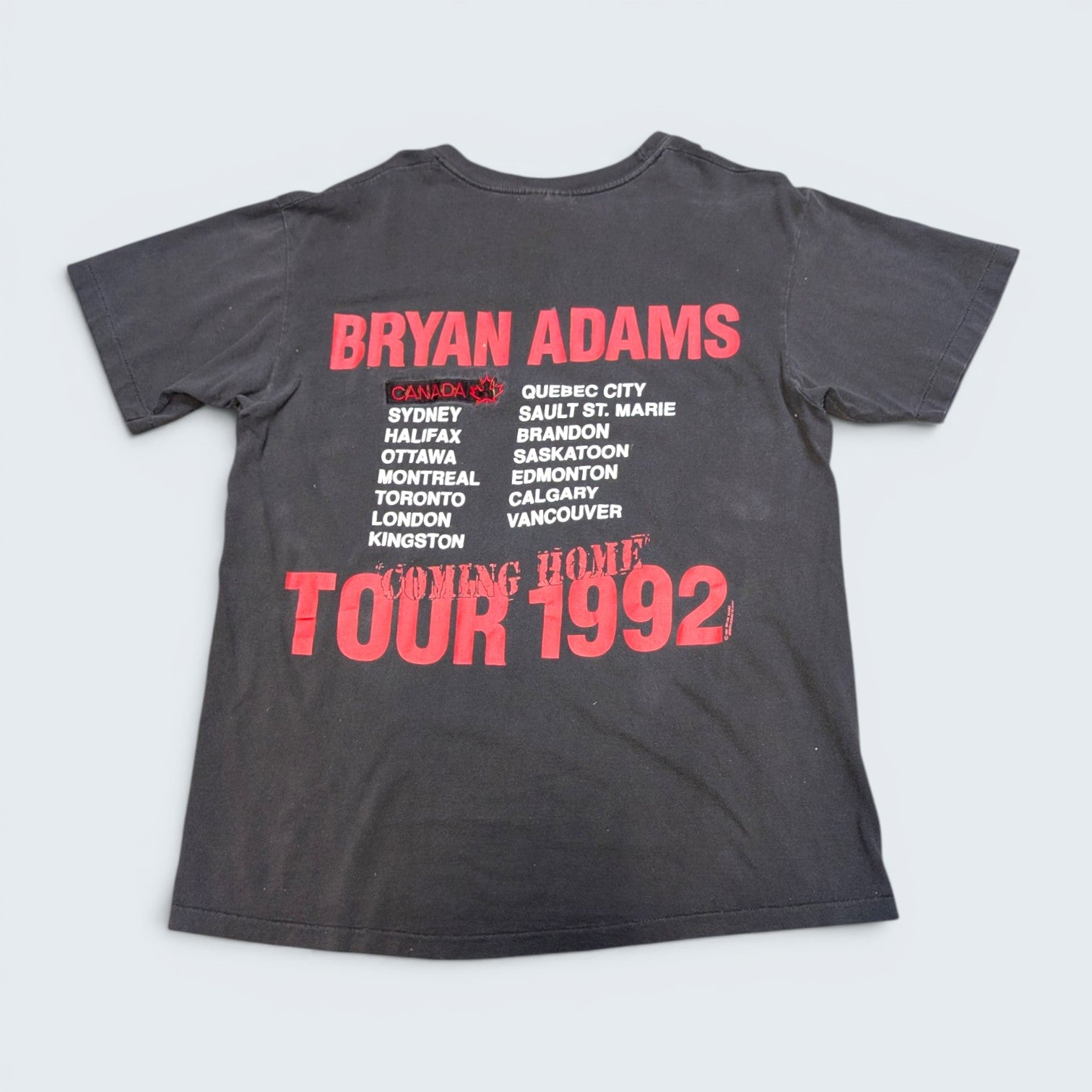 Bryan Adams 1991 Tour Tee - L