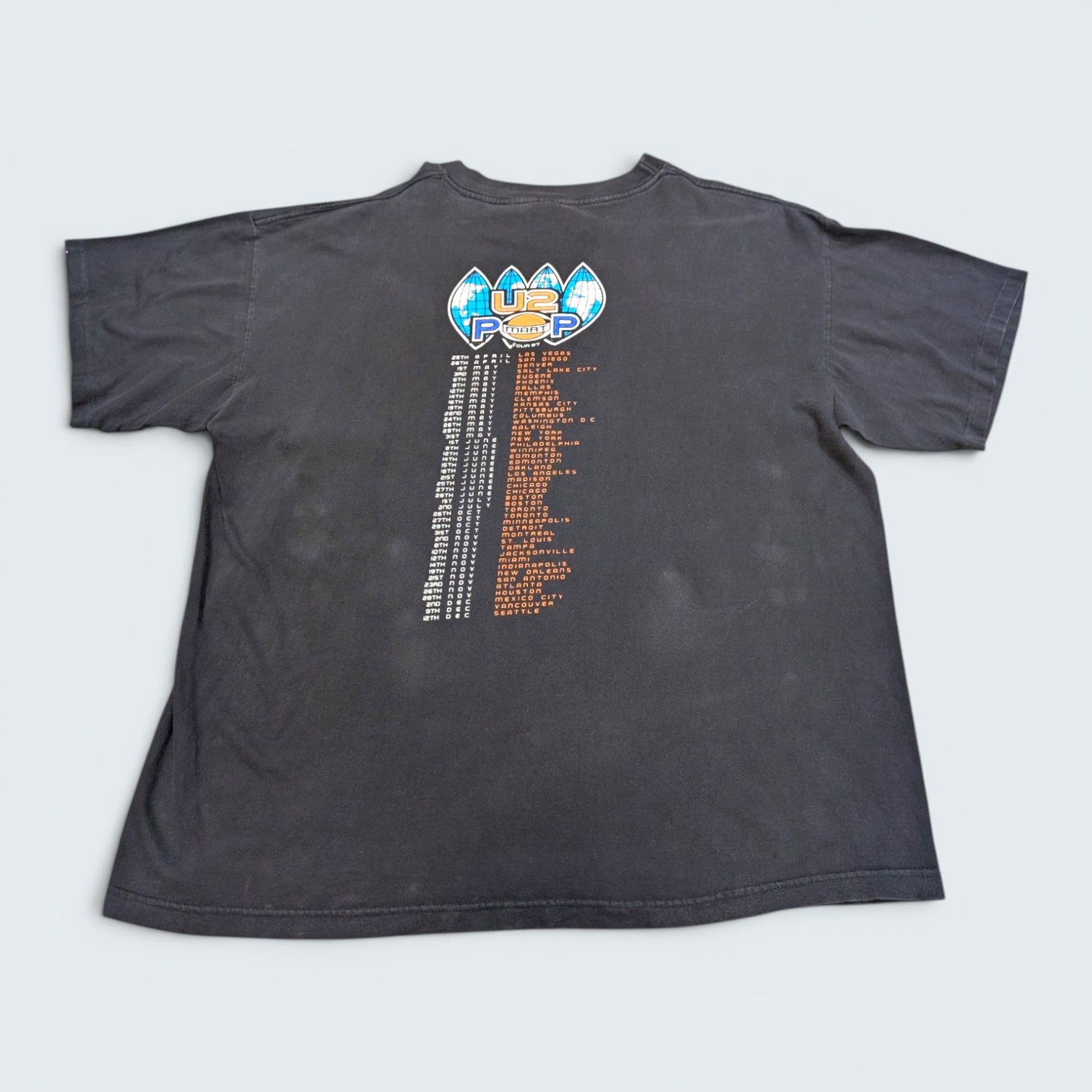 U2 Pop Mart Tour 1997 Tee - L