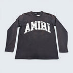 AMIRI Collegiate Logo Longsleeve - L