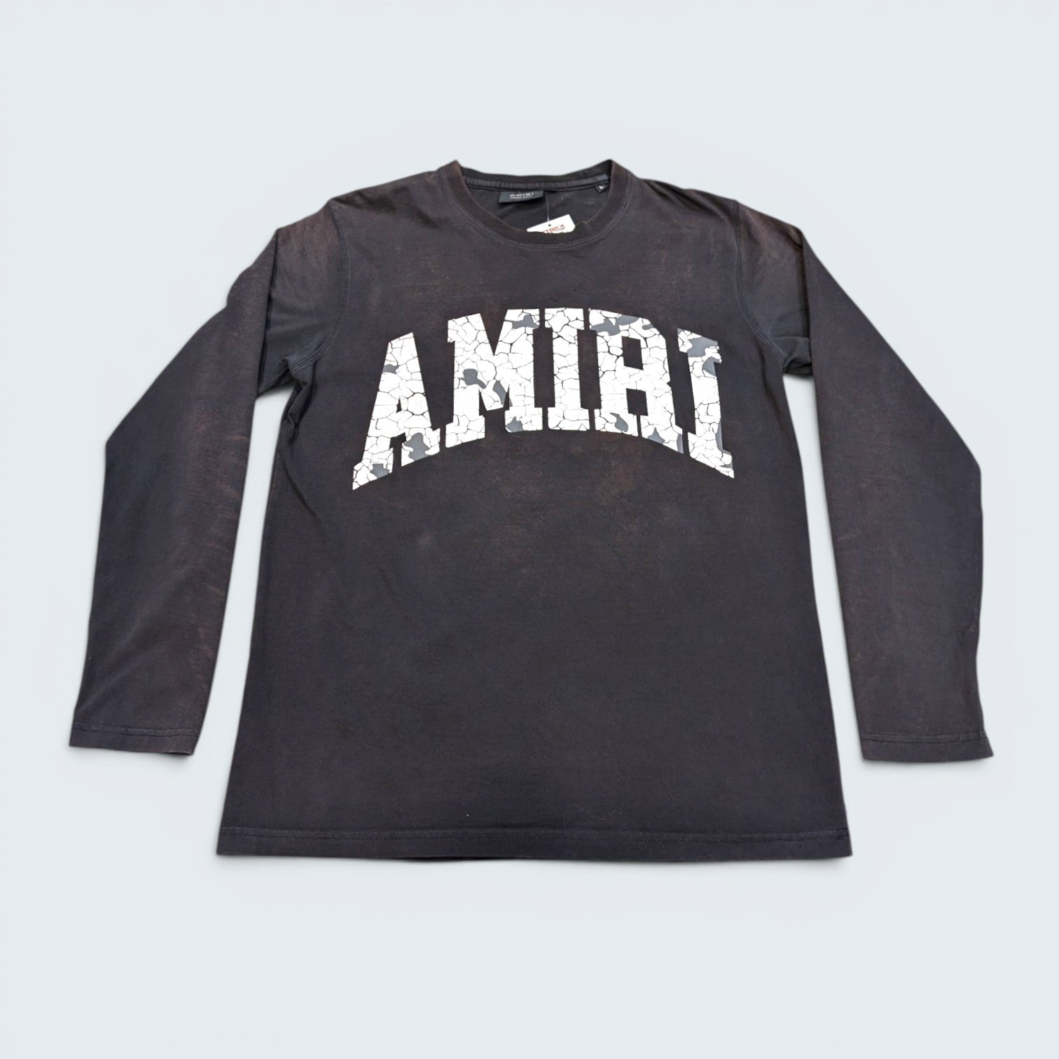 AMIRI Collegiate Logo Longsleeve - L