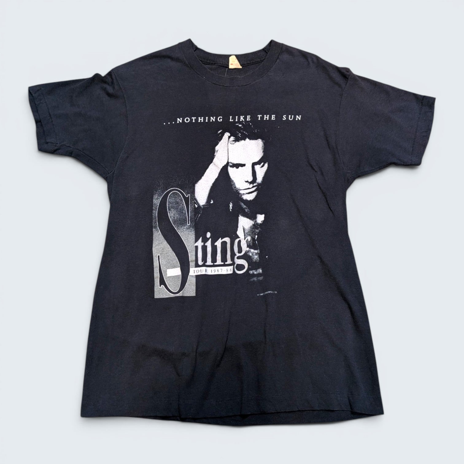Sting 1987-88 Tour T-shirt- Size Large