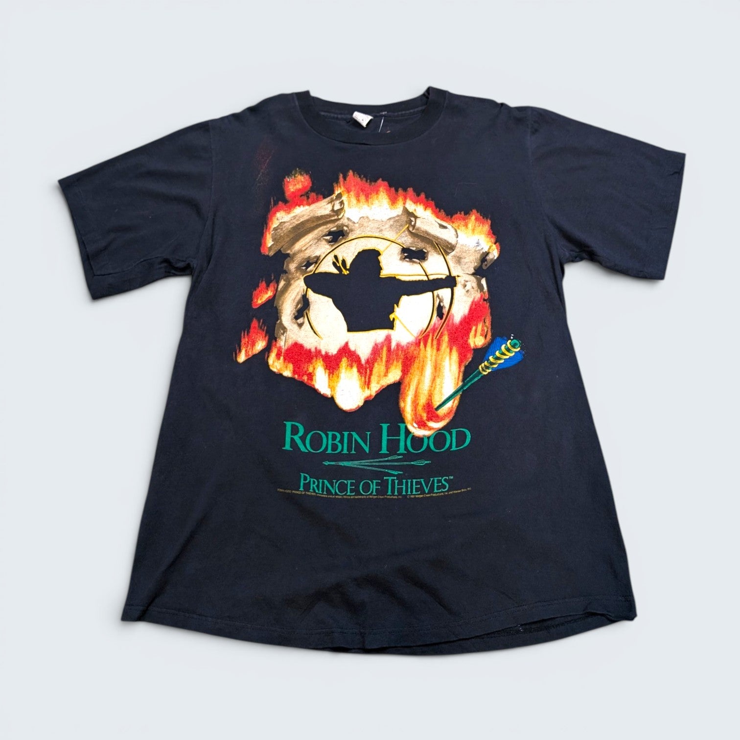 Robin Hood Prince of Thieves 1991 Tee-Size L
