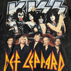 KISS & Def Leppard 40 Year Anniversary Tee - Size S
