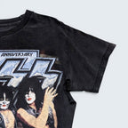 KISS & Def Leppard 40 Year Anniversary Tee - Size S
