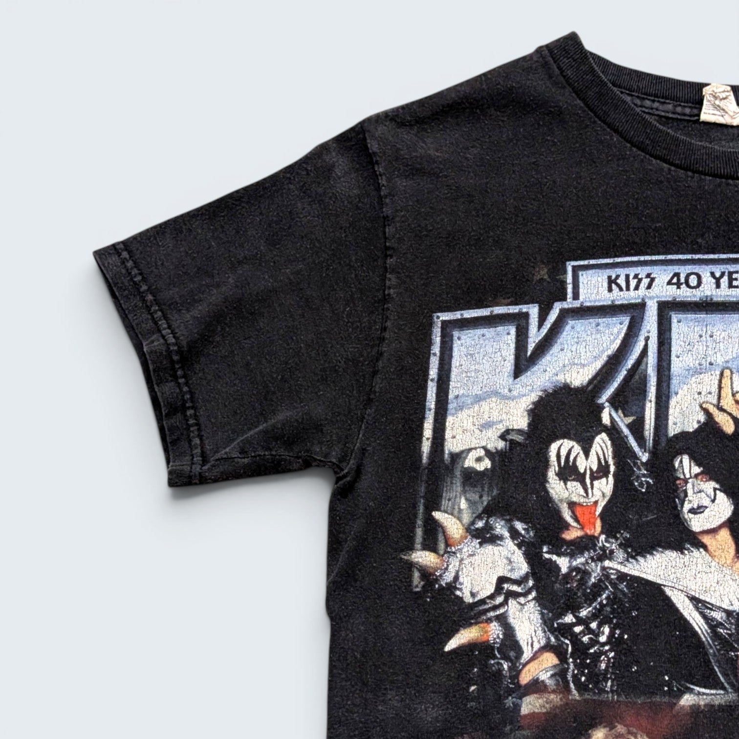KISS & Def Leppard 40 Year Anniversary Tee - Size S