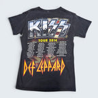 KISS & Def Leppard 40 Year Anniversary Tee - Size S