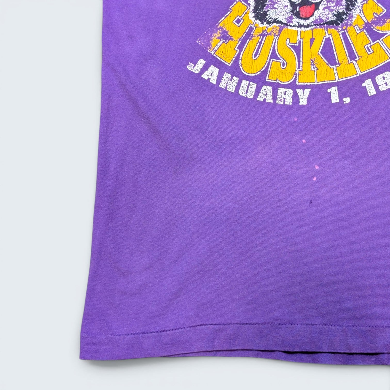 1992 Huskies Rose Bowl Tee-Size M