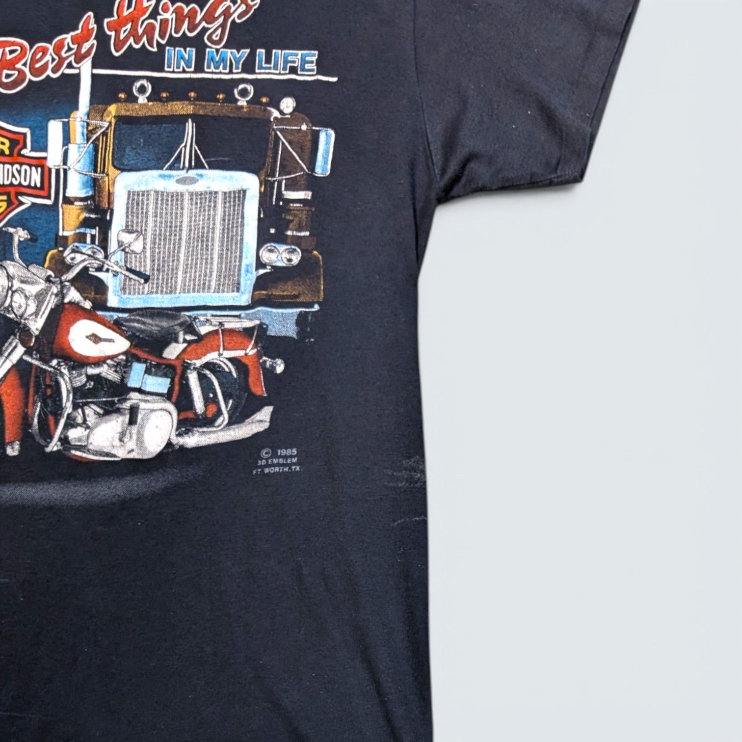 Harley Davidson Fort Worth Texas Tee- Size S