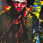 Jimi Hendrix Screen Printed AOP Tee - XL
