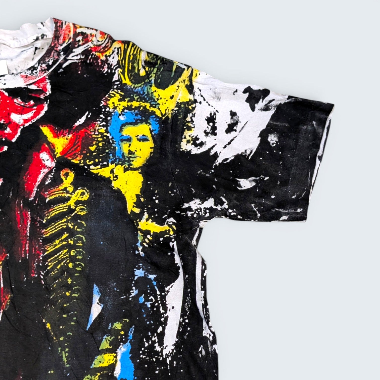Jimi Hendrix Screen Printed AOP Tee - XL