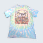 KISS/Def Leppard 2014 Tour Tie Dye Tee - L