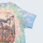 KISS/Def Leppard 2014 Tour Tie Dye Tee - L