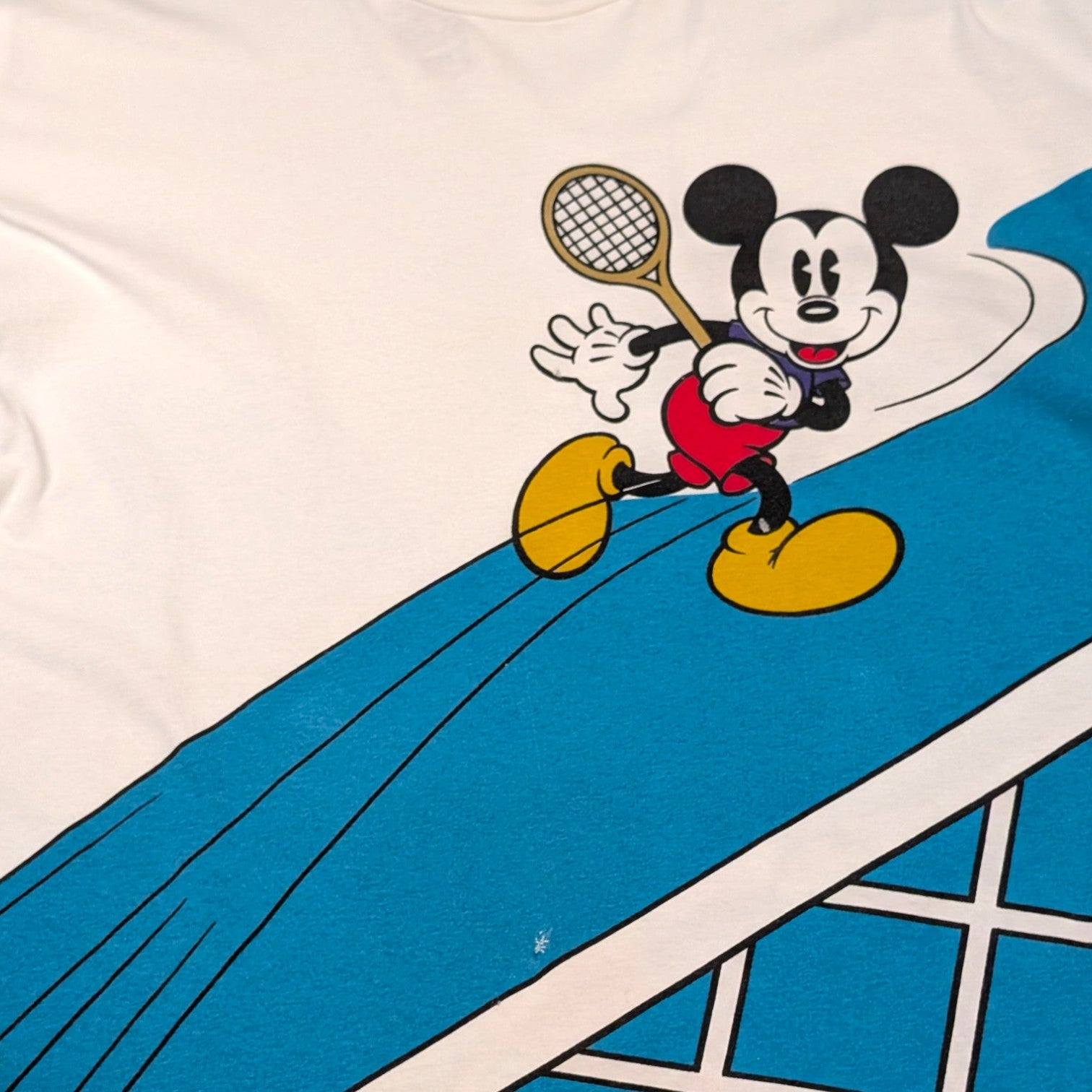 Mickey & Goofy Tennis AOP Tee - XL