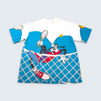 Mickey & Goofy Tennis AOP Tee - XL