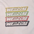 We11done Logo Print Tee - XL