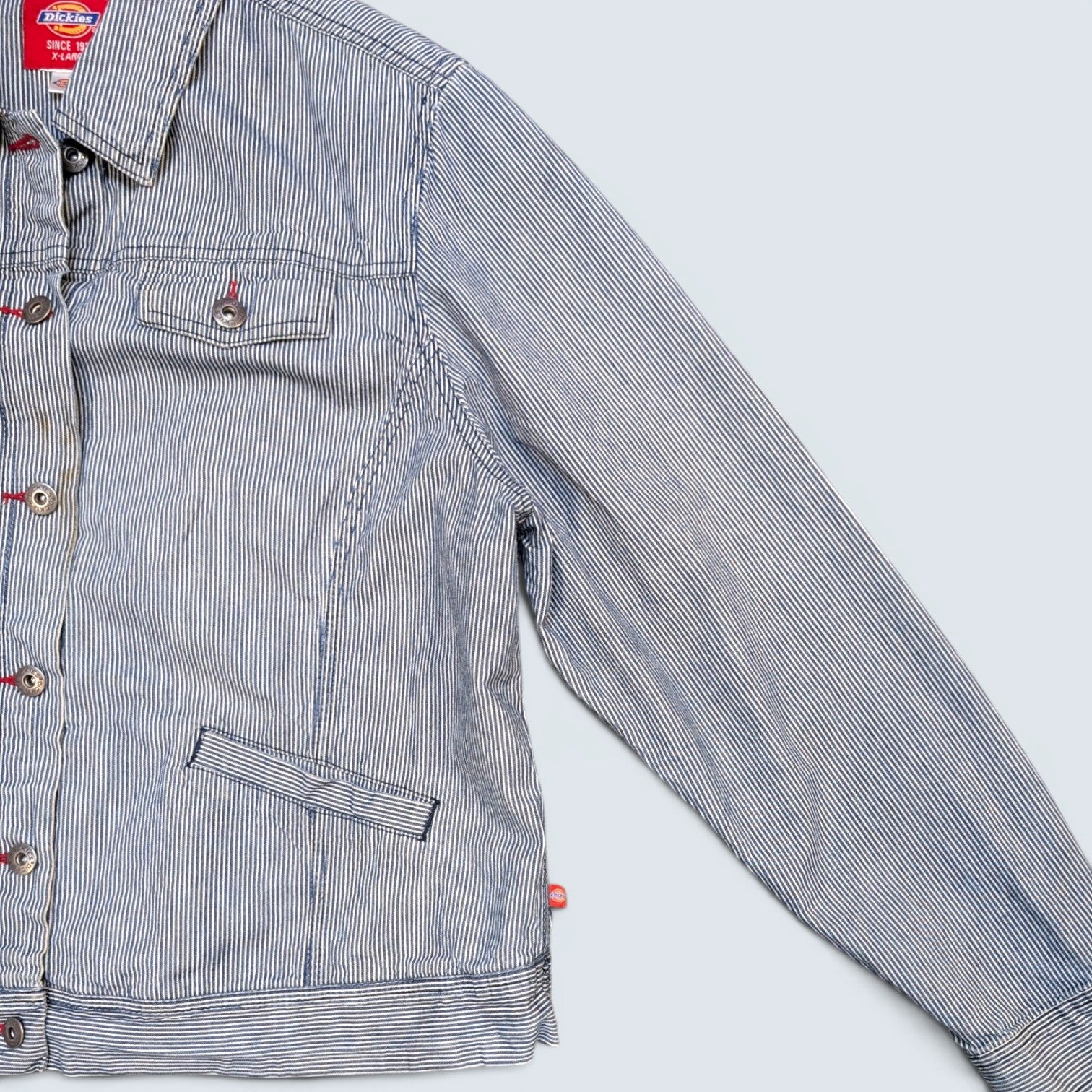 Dickies Hickory Stripe Jacket - XL