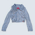 EDC by Esprit Cropped Denim Jacket - L