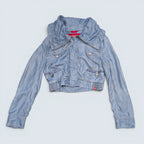 EDC by Esprit Cropped Denim Jacket - L