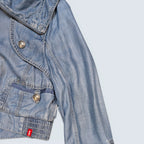 EDC by Esprit Cropped Denim Jacket - L