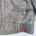 EDC by Esprit Cropped Denim Jacket - L