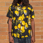 Lemon Drop Hawaiian Print Camp Collar Shirt – additional view, STOXX THRIFT & VINTAGE