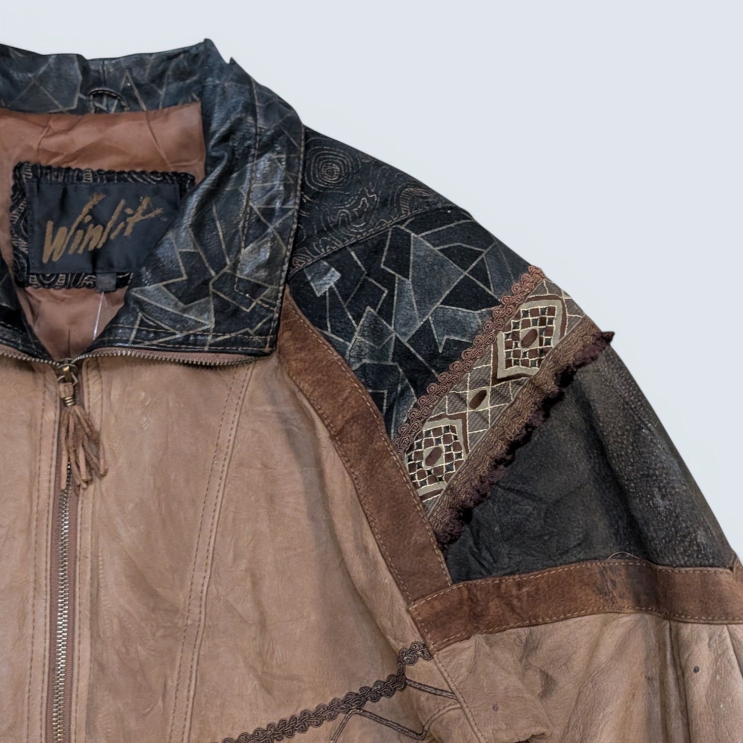 Winlit Leather Jacket - XL