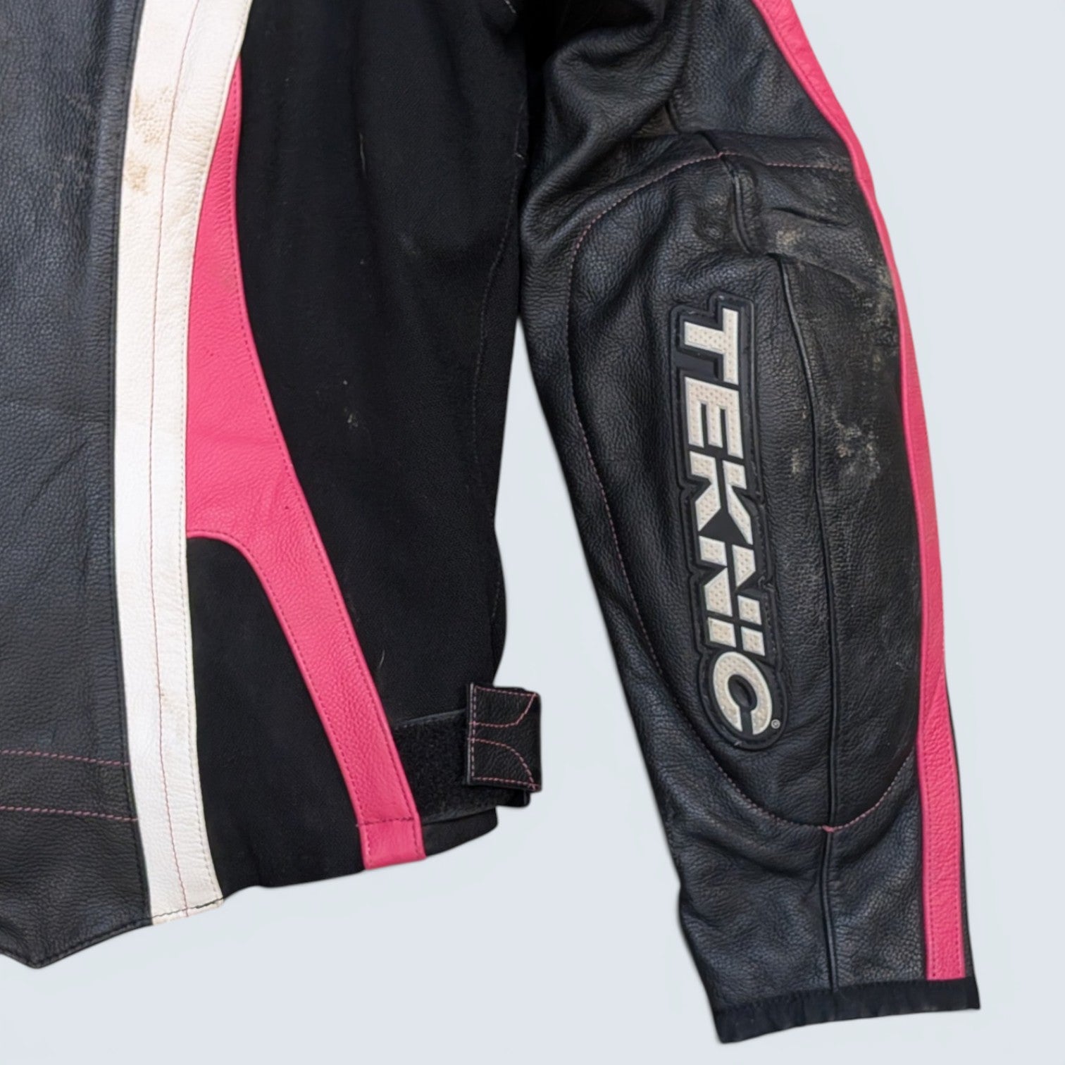 Teknic Leather Jacket - Size S