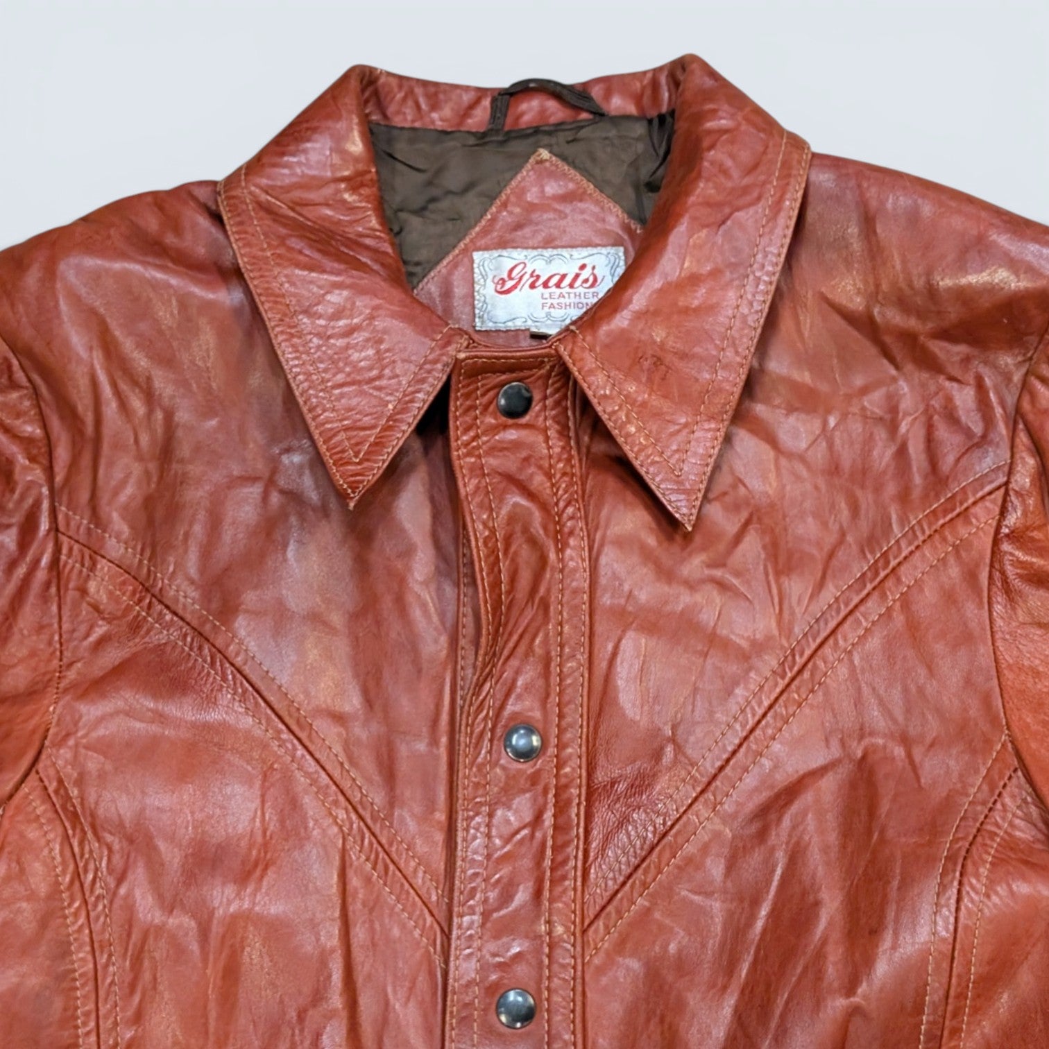 Grais Leather Jacket - L