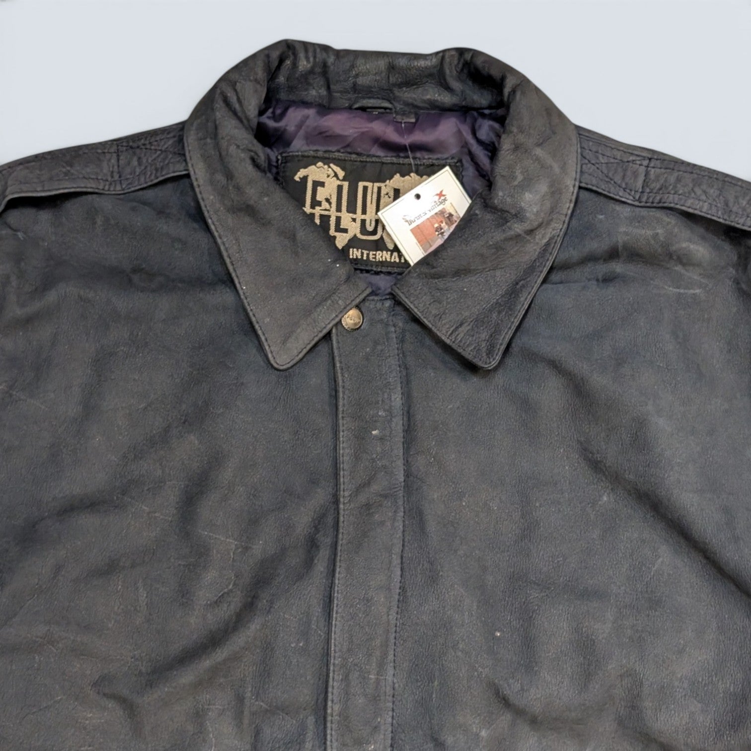 Fluid Internationale Leather Jacket - XL