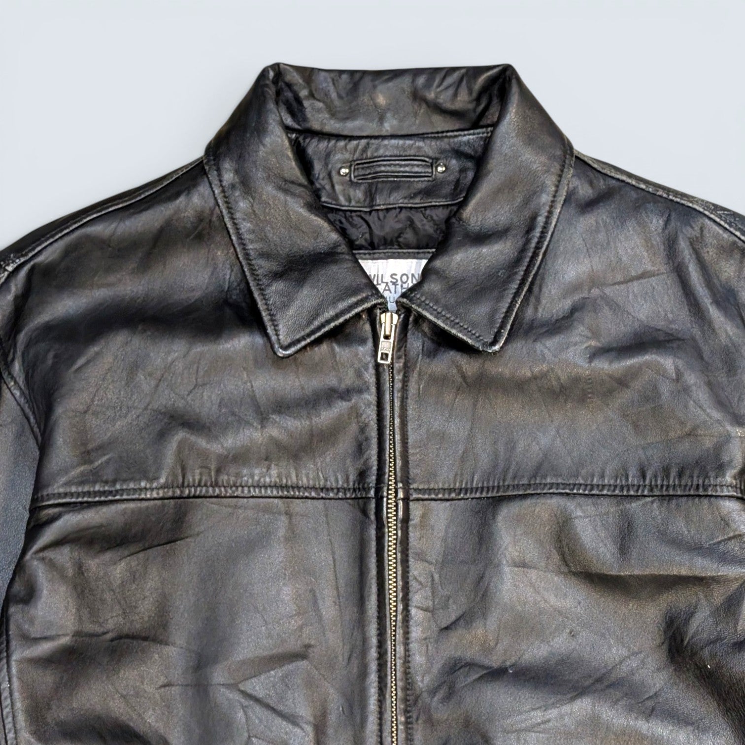 Wilsons Leather Bomber Jacket - L