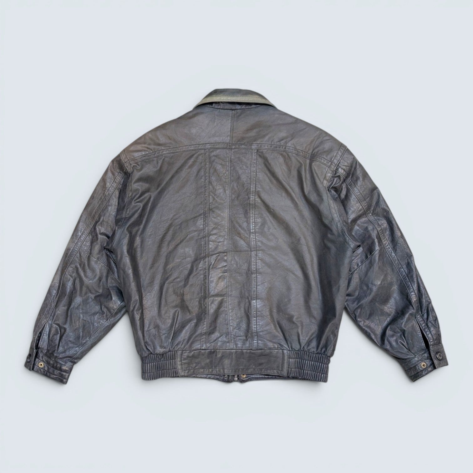 Tip-Top Tailors lined Leather Jacket - S