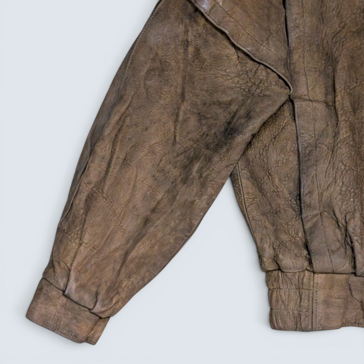 Ocean West Suede button up Leather Jacket - L