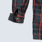 Red & Green Tartan Wool Flannel