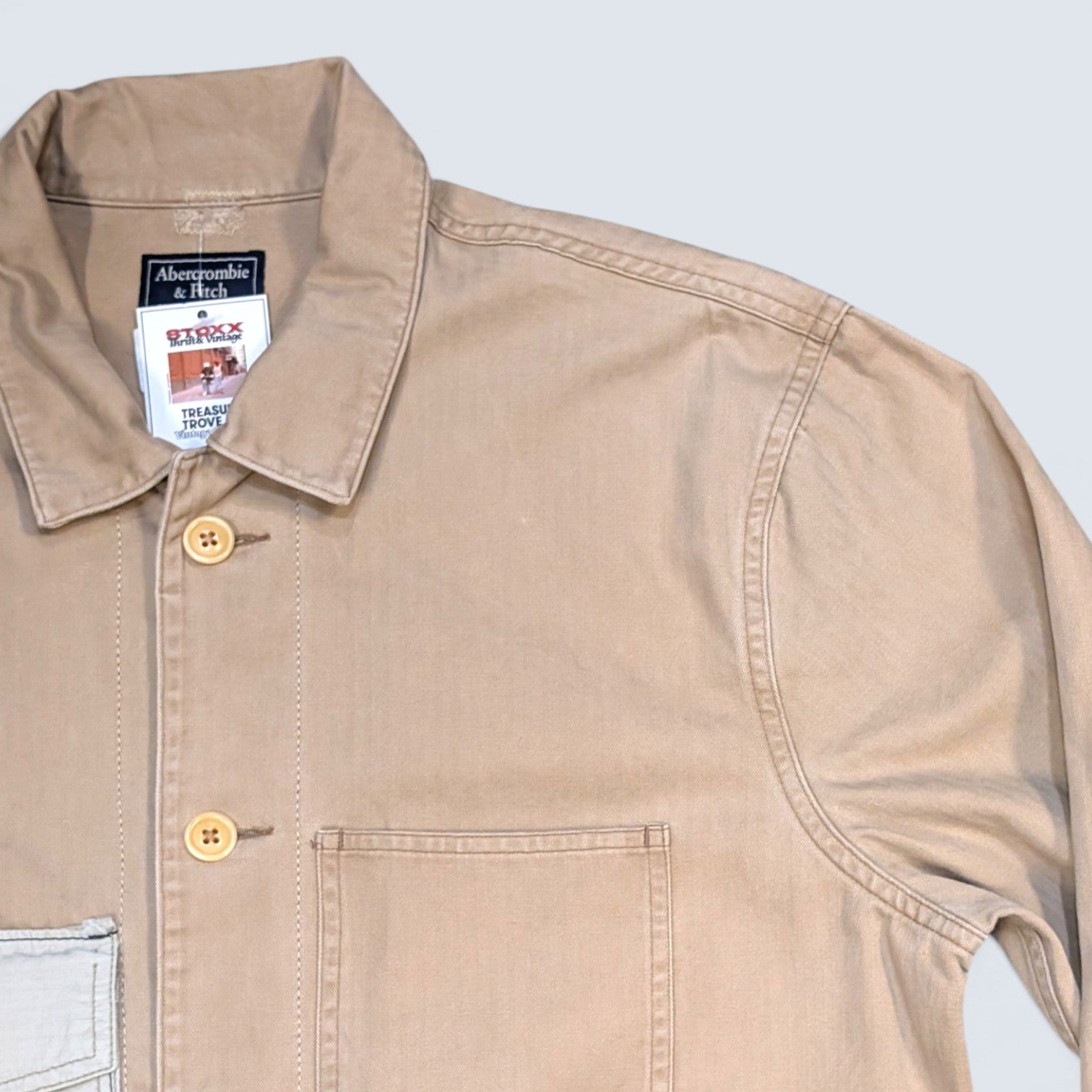 A&F Reworked Pocket Flannel