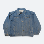 Renegade Fleece Lined Denim Jacket - L