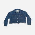 Levi's Cropped Denim Jacket - S