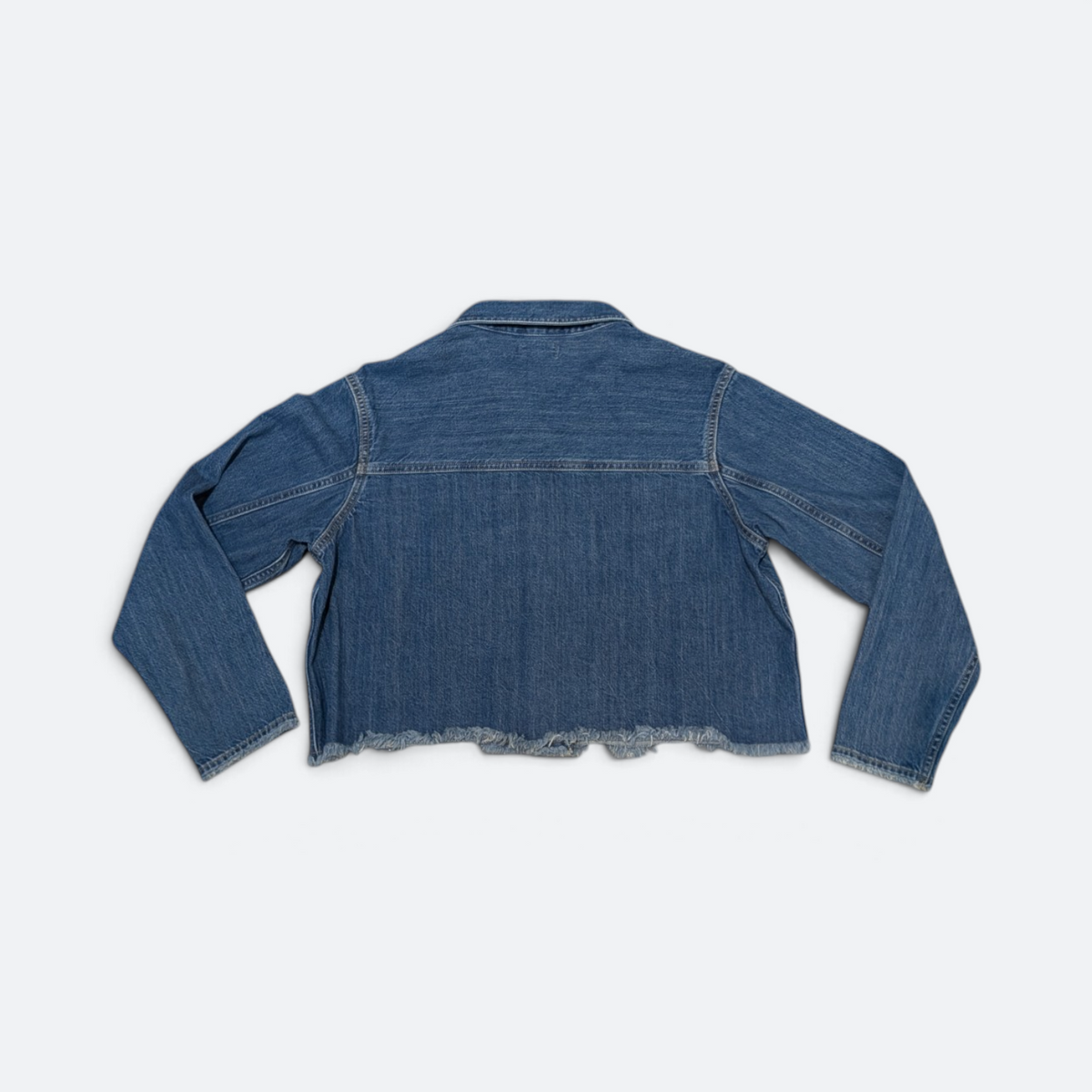 Levi's Cropped Denim Jacket - S