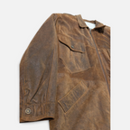 Rae Style Worn Leather Leather Jacket