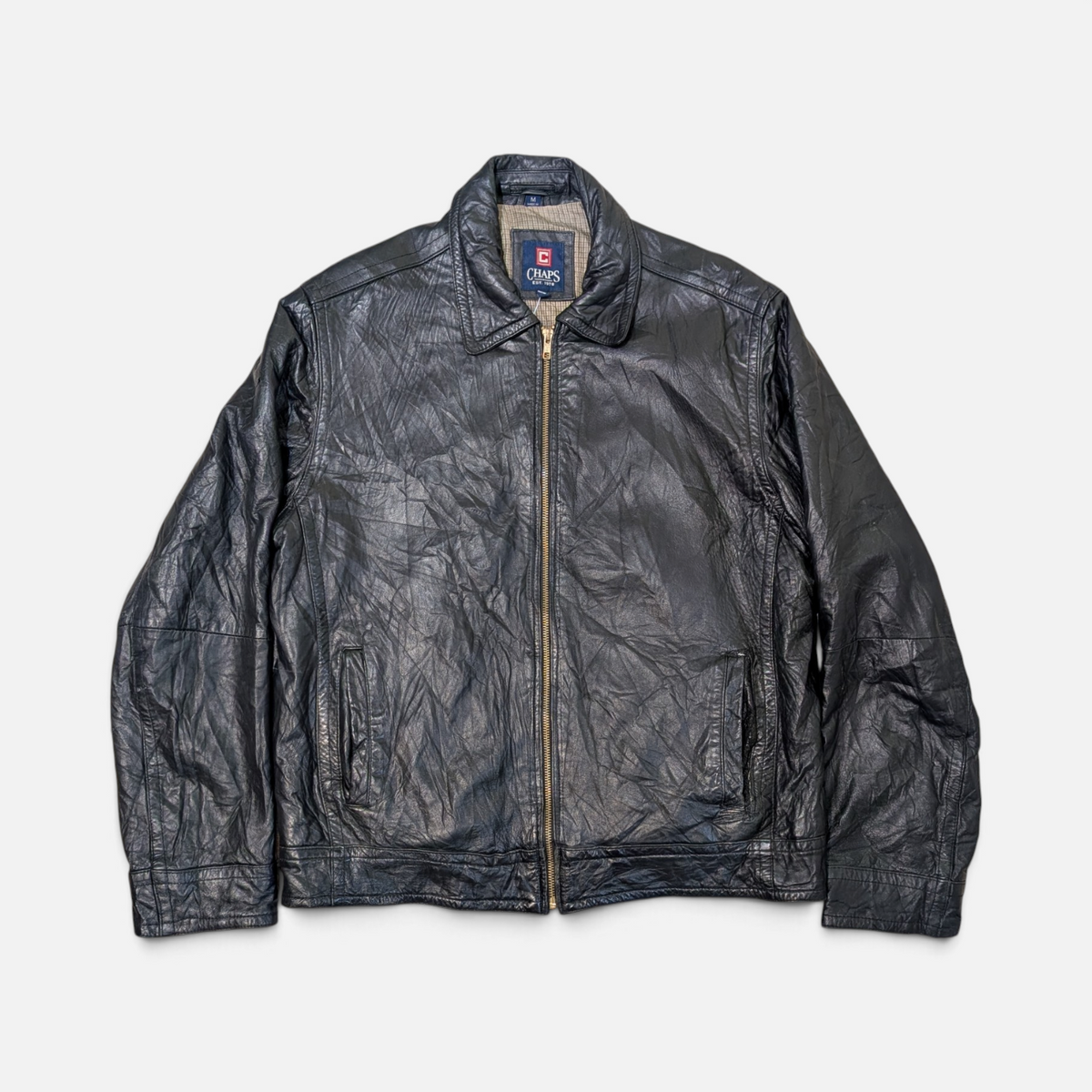 Chaps Leather Jacket