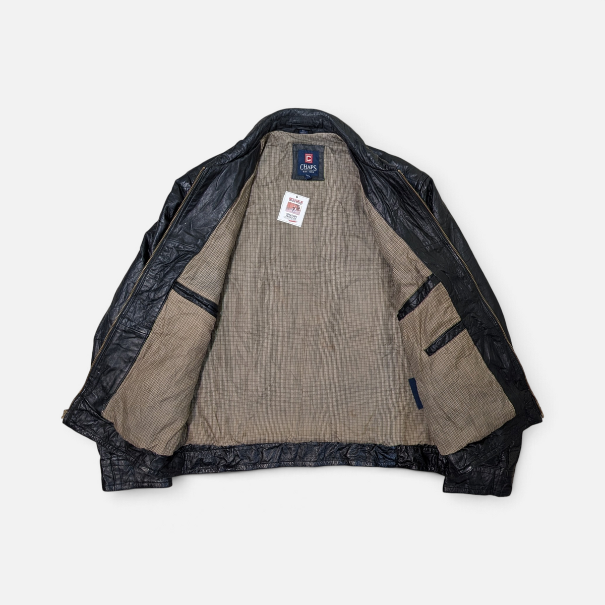 Chaps Leather Jacket
