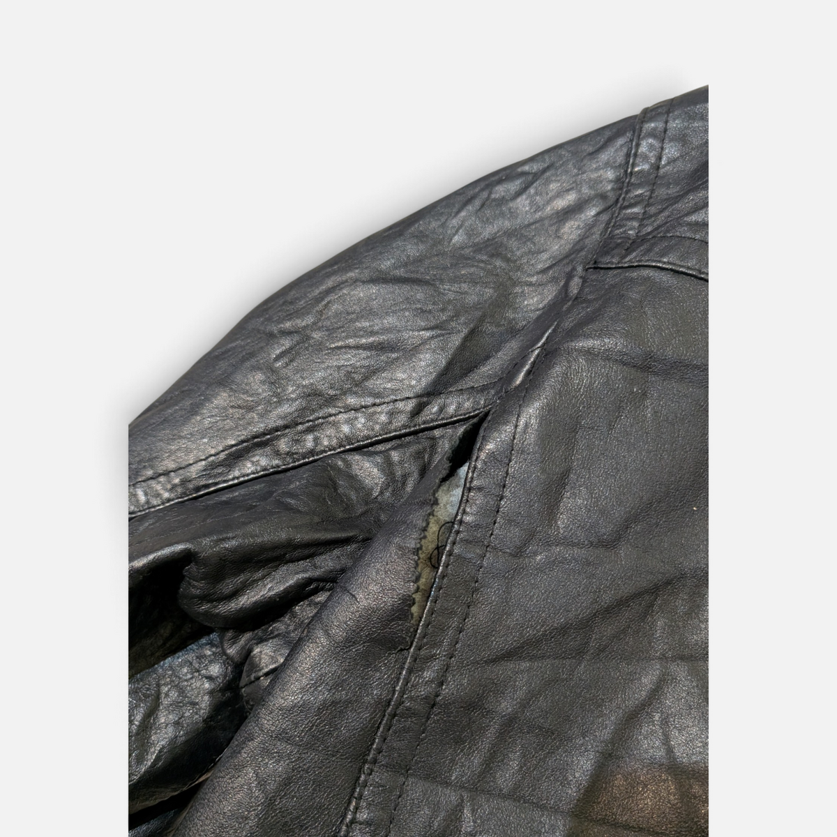 Chaps Leather Jacket