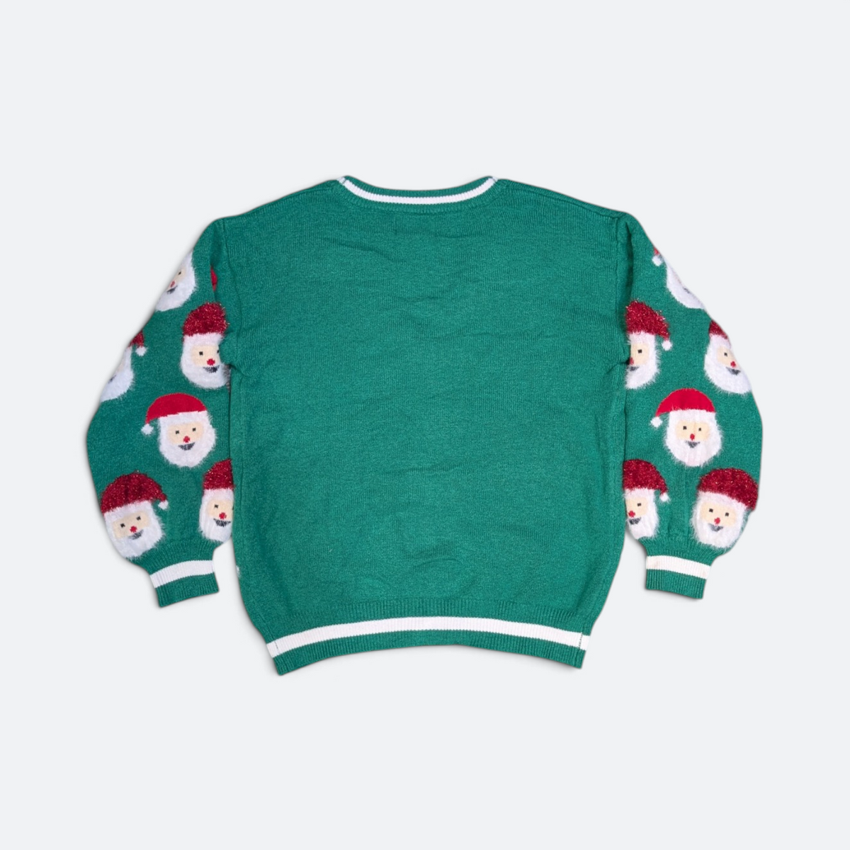 Green Santa Cardigan