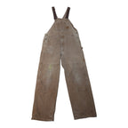 Carhartt R06 Brown Bib Overalls
