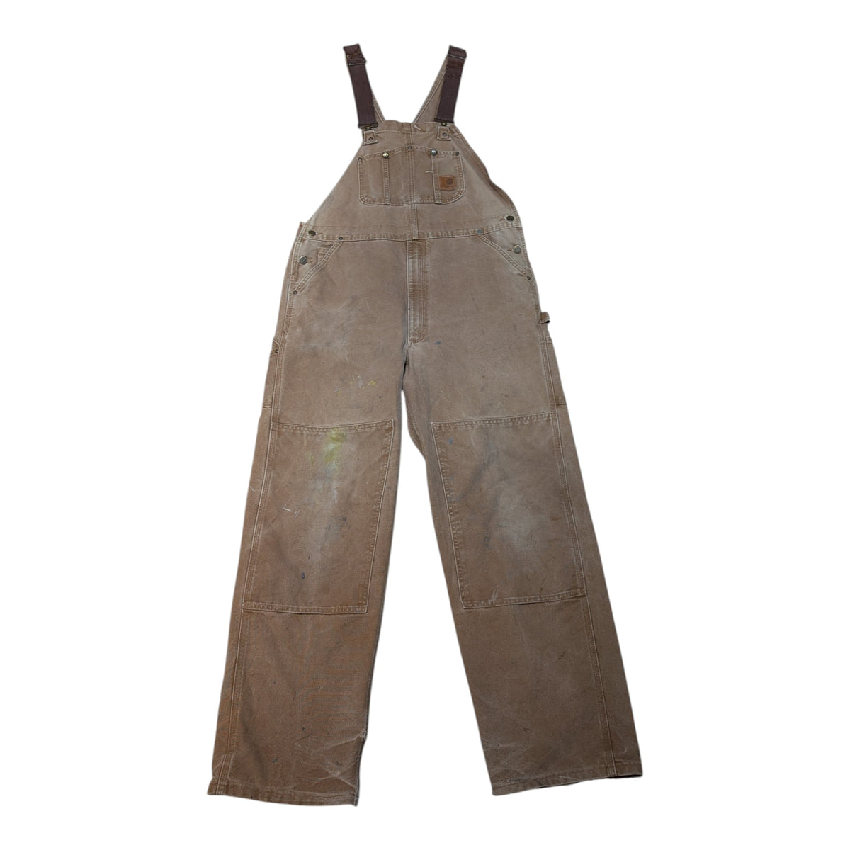 Carhartt R06 Brown Bib Overalls