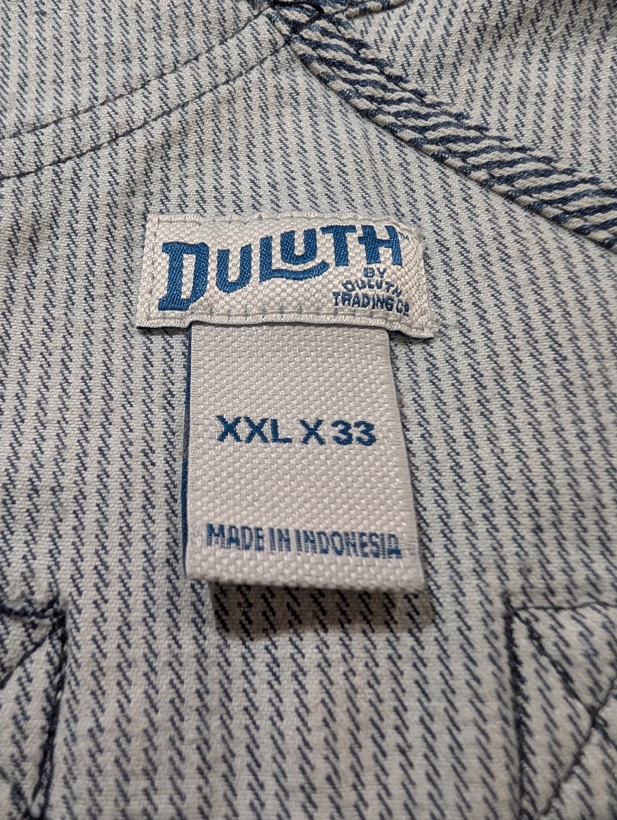 Duluth Hickory Stripe Overalls