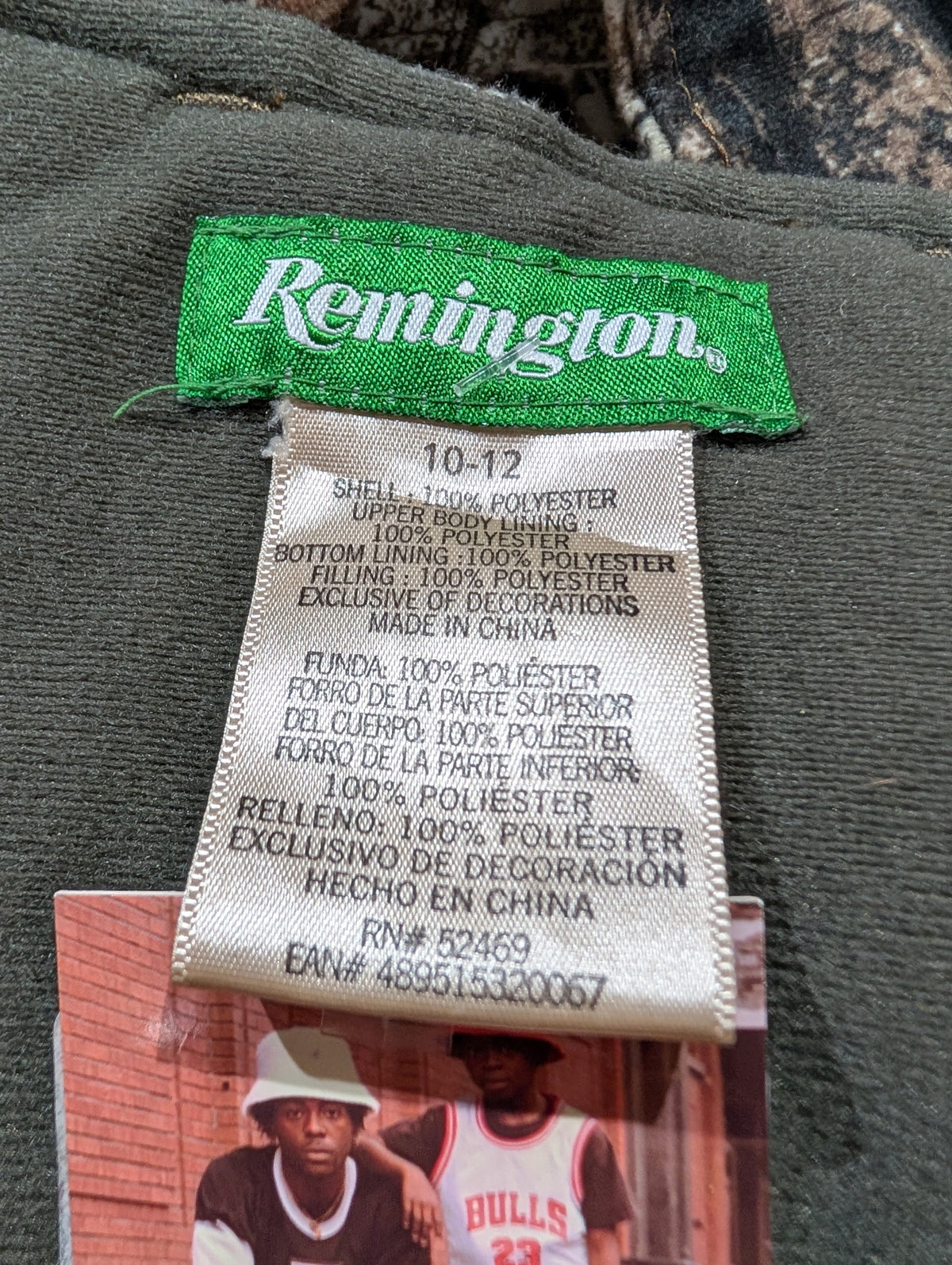 Remington Realtree Insulated Hunting Bib