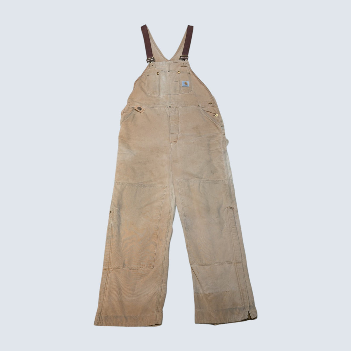 Carhartt Brown Insulated Overalls